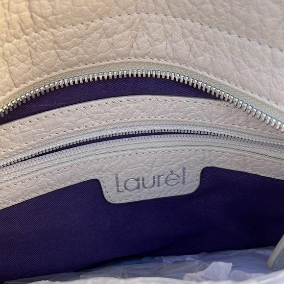 Laurèl off white leather purse - Picture 5 of 10